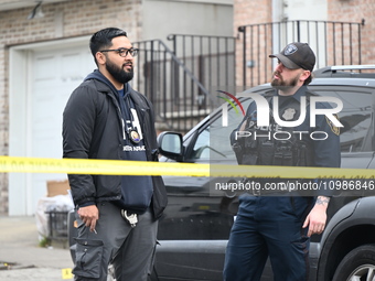 Authorities are investigating a shooting incident that left a vehicle struck by gunfire and several shell casings in the street on 12th Aven...