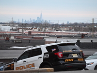 A stabbing is occurring at an apartment complex building in Hackensack, New Jersey, on February 11, 2024. The incident is being reported nea...