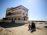 A building belonging to the medical charity Doctors Without Borders (MSF) is reportedly being targeted by Israeli tank fire in the al-Mawasi...