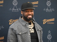Curtis ''50 Cent'' Jackson is attending a bottle signing event for his Branson Cognac and Chemin du Roi champagne at Stew Leonard's in Param...