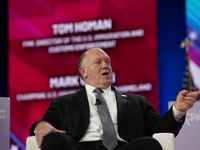 Tom Homan during the Conservative Political Action Conference (CPAC) in National Harbor, Maryland, US, on Thursday, Feb. 22, 2024. The Conse...
