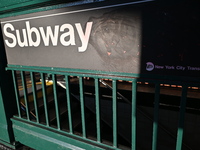 A subway conductor is being treated after being slashed in the neck while sticking his head out of a train at the Rockaway Avenue and Fulton...