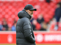 Jurgen Klopp is managing Liverpool during the Premier League match between Nottingham Forest and Liverpool at the City Ground in Nottingham,...