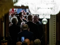 President Joe Biden enters the chamber of the House of Representatives todelivers the annual State of the Union address to a joint session o...