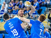 David Fernandez Alonso is playing in the EHF Champions League Men 2023/2024 match between Orlen Wisla Plock and FC Porto in Plock, Poland, o...