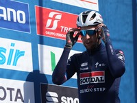 Julian Alaphilippe of France and the Soudal - Quick Step team is preparing for the 59th Tirreno-Adriatico 2024, Stage 5, a 144 km stage from...