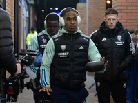 Crysencio Summerville of Leeds United is pictured before the Sky Bet Championship match between Sheffield Wednesday and Leeds United at Hill...