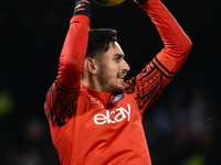 Alex Meret of SSC Napoli is playing during the 28th day of the Serie A Championship between S.S.C Napoli and Torino F.C. in Naples, Italy, o...