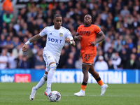 Crysencio Summerville of Leeds United is playing during the Sky Bet Championship match between Leeds United and Millwall at Elland Road in L...