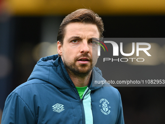 Tim Krul is playing in the Premier League match between Luton Town and Nottingham Forest at Kenilworth Road in Luton, on March 16, 2024. (