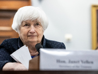 Treasury Secretary Janet Yellen testifies before the House Committee on Appropriations as it considers the Biden Administration’s fiscal yea...