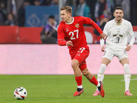 Ivan Oblyakov (C) of Russia in action during the international friendly match between Russia and Serbia on March 21, 2024 at Dynamo Central...