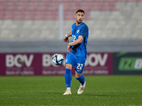 Slovenia national soccer team player Adam Cerin is in action during the friendly international soccer match between Malta and Slovenia at th...