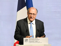 The Vice-President of the Republic, Geraldo Alckmin, is participating in the Brazil-France Economic Forum at Fiesp on Avenida Paulista in Sa...