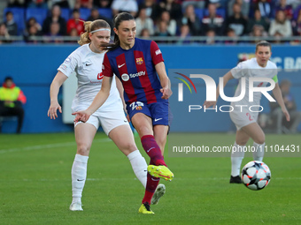 Ingrid Engen and Signe Gaupset are playing in the match between FC Barcelona and SK Brann, corresponding to the second leg of the Quarter-Fi...