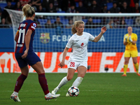Justine Kvaleng Kielland is playing in the match between FC Barcelona and SK Brann, which corresponds to the second leg of the Quarter-Final...