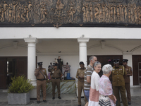 People are attending evening mass at St. Anthony's Shrine in Colombo, Sri Lanka, on March 29, 2024. The Maligakanda Magistrate's Court is or...