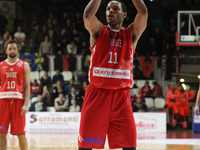 CHRIS WRIGHT in action during FIBA Europe Cup game between  Openjobmetis Varese Vs Antwerp Giants in Varese, Italy on March 24, 2016.
Openj...