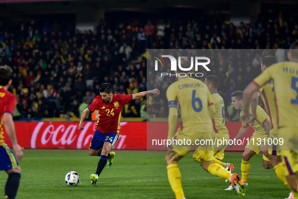 March 27, 2016: Nolito Agudo #24 of Spain National Team  during the International 