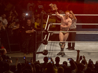 Sheamus in a moment of the show during the WWE Live in Turin. (
