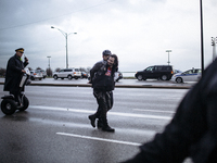 Protester being arrested  during a one-day strike on April 1, 2016 in Chicago, Illinois. Chicago teachers and the Chicago Teachers Union Loc...