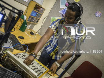 Students of the University of Namibia work as DJs of UNAM Radio 97.4. It has started its broadcast in 2000. The radio was established as a p...