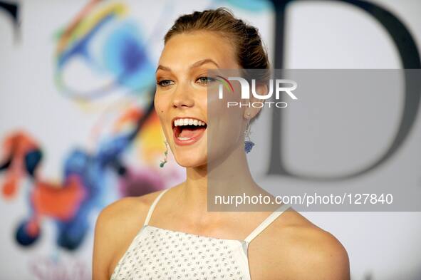Karlie Kloss attends the CFDA Fashion Awards at Alice Tully Hall, Lincoln Center on June 2, 2014 in New York City