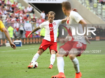 Gdansk, Poland 6th, June, 2014 Friendly football game between Poland and Lithuania National teams in Gdansk at PGE Arena stadium.
Stade Renn...