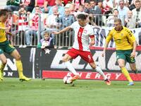 Gdansk, Poland 6th, June, 2014 Friendly football game between Poland and Lithuania National teams in Gdansk at PGE Arena stadium.
Robert Lew...