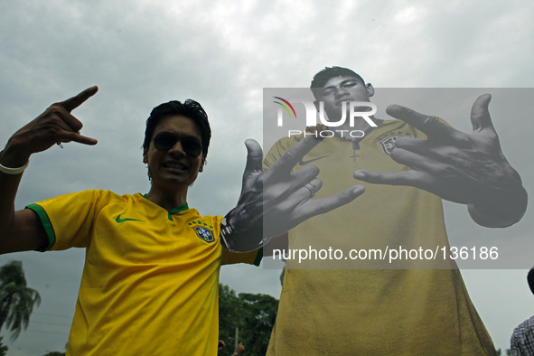 Fans of Brazil football team Fans of Argentina football team Neymar's poster in Dhaka
The World Cup is upon us again, bringing with it, its...
