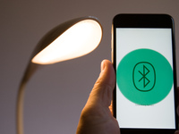Leitz, owned by the Swedish Esselte corporation has designed a desk lamp which can be controlled through a bluetooth application for smartph...