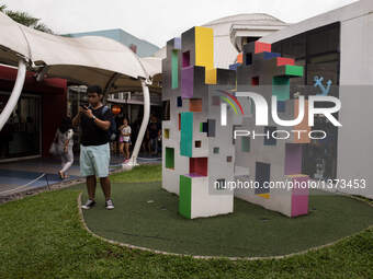 A Filipino plays Pokemon Go on Saturday, 6 August 2016, in Quezon City, east of Manila, Philippines. Niantic Labs, developer of augmented re...