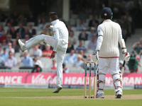 Pakistan's Mohammad Amir not happy with the drop catchduring Day One of the Fourth Investec Test Match between England and Pakistan played a...