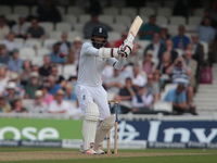 England's Moeen Ali  During Day One of the Fourth Investec Test Match between England and Pakistan played at The Kia Oval Stadium, London on...