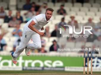 England's Stuart Broad  During Day One of the Fourth Investec Test Match between England and Pakistan played at The Kia Oval Stadium, London...