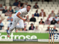 England's Stuart Broad  During Day One of the Fourth Investec Test Match between England and Pakistan played at The Kia Oval Stadium, London...