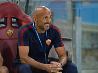 Luciano Spalletti during the champions league football match A.S. Roma vs Porto F.C. at the Olympic Stadium in Rome, on august 23, 2016. (