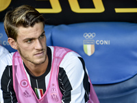 Daniele Rugani of Juventus  during the Serie A match between Lazio v Juventus on August 27, 2016 in Rome, Italy.  (