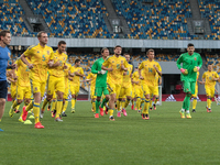 Ukrainian national football team holds open training at NSC 
