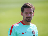 Portugals Adrien Silva during the Training for the Friendly Game match between Portugal and Gibraltar at City Football in Oeiras, Lisbon on...