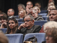 Jerzy Fedorowicz (Center), a Polish stage, film and television actror and politician, during the 71st inauguration of the academic year 2016...