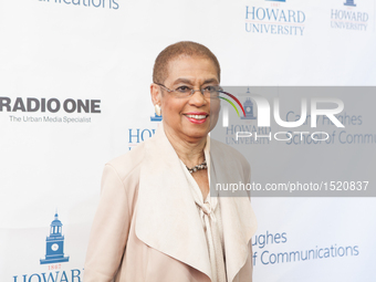 Rep. Eleanor Holmes Norton In the Blackburn Center Ballroom on the campus of Howard University in  Washington, DC, USA, on 25 October 2016,...