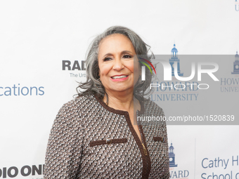 Ms. Cathy Hughes In the Blackburn Center Ballroom on the campus of Howard University in  Washington, DC, USA, on 25 October 2016, Ms. Cathy...