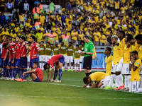 Brazil wins Chile in the penalty shootouts at the Round of 16 match of the 2014 World Cup, this saturday, June 28th, in Belo Horizonte. (