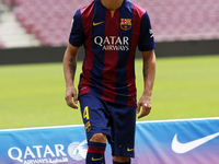 BARCELONA-SPAIN July -1. presentation of the new FC Barcelona player, Ivan Rakitic, ??on July 2, 2014 Photo: Joan Valls / Urbanandsport / Nu...