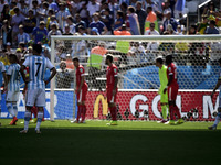 Angel Di Maria (7) at the match #55, for the Round of 16 of the 2014 World Cup, between Argentina and Switzerland, this tuesday, July 1st, i...