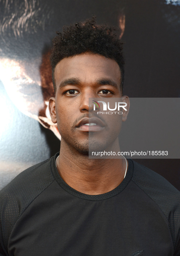 Luke James attends the World Premiere of 