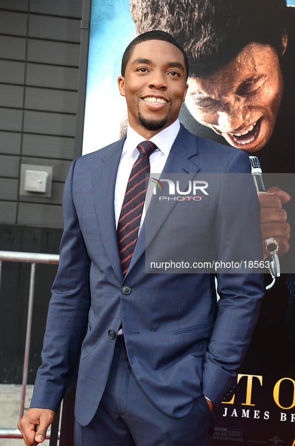 Chadwick Boseman  attends the World Premiere of 