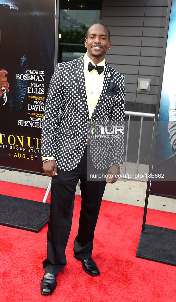 actor Keith Robinson  attends the World Premiere of 