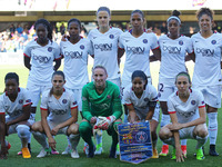PSG team during Womens UEFA Champions League match between F.C. Barcelona v PSG, in Barcelona, on April 22, 2017. (